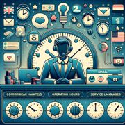 Каналы, часы работы и языки обслуживания